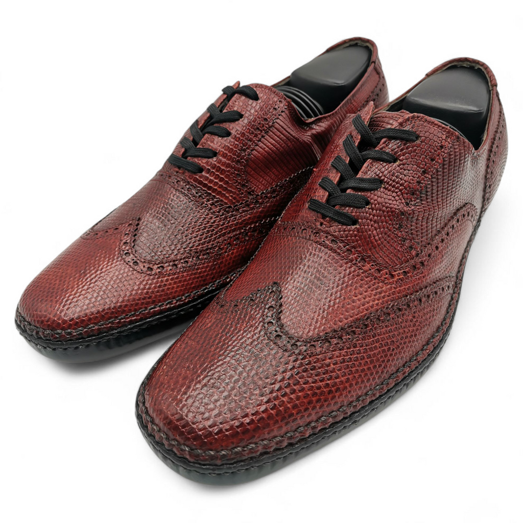 ZAPATO EN PIEL GENUINA DE LIZARD PARA CABALLERO (MSN)