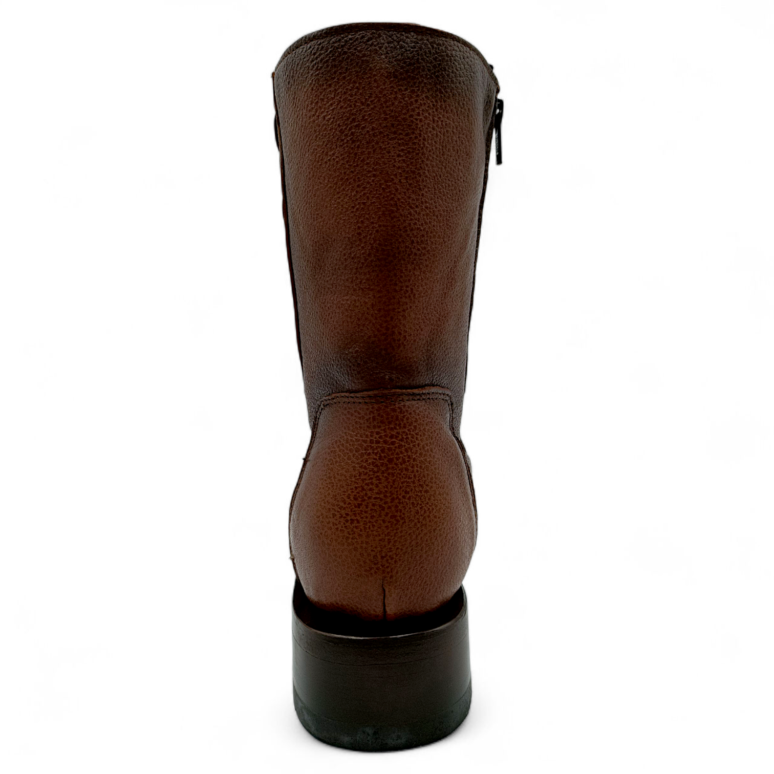 BOTA VAQUERA EN PIEL IMITACIÓN DE VENADO PARA CABALLERO (MSN)