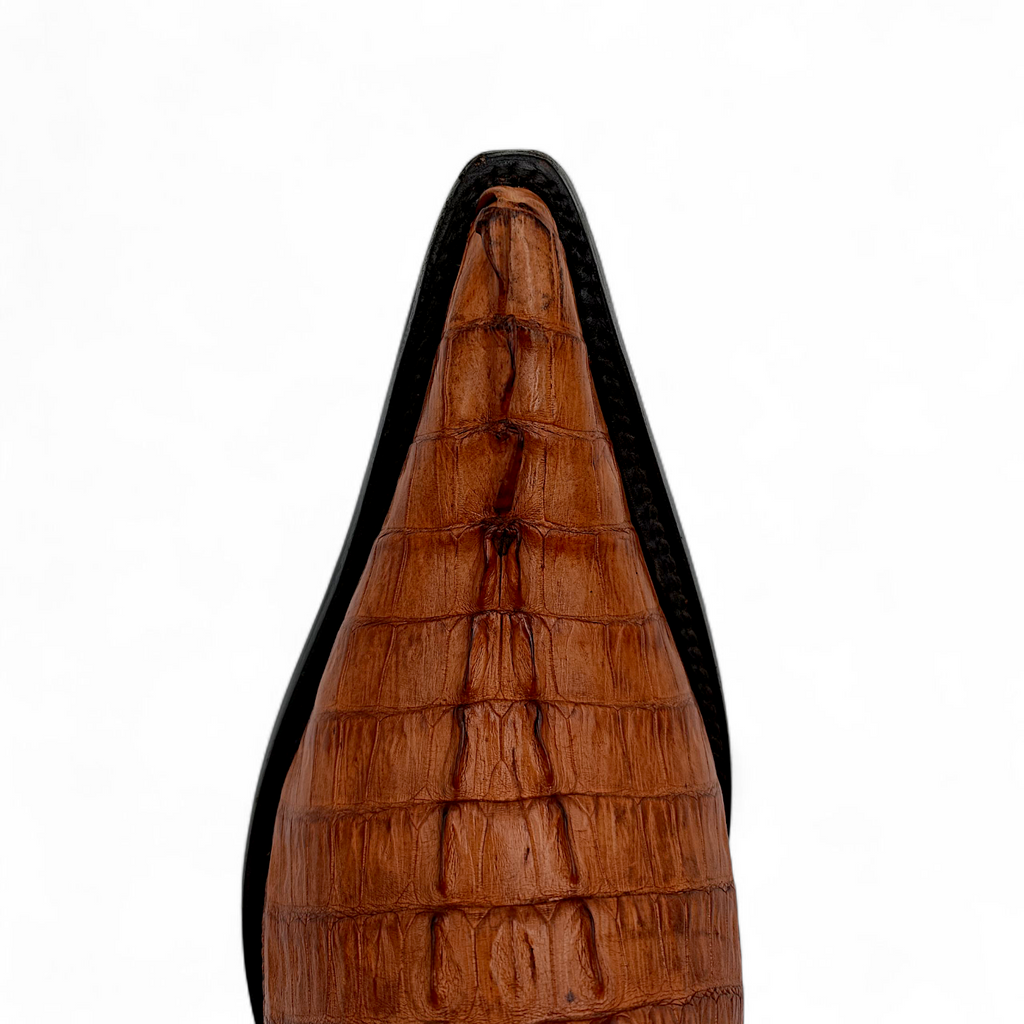 BOTA VAQUERA EN PIEL GENUINA DE COCODRILO PARA CABALLERO (MSN)