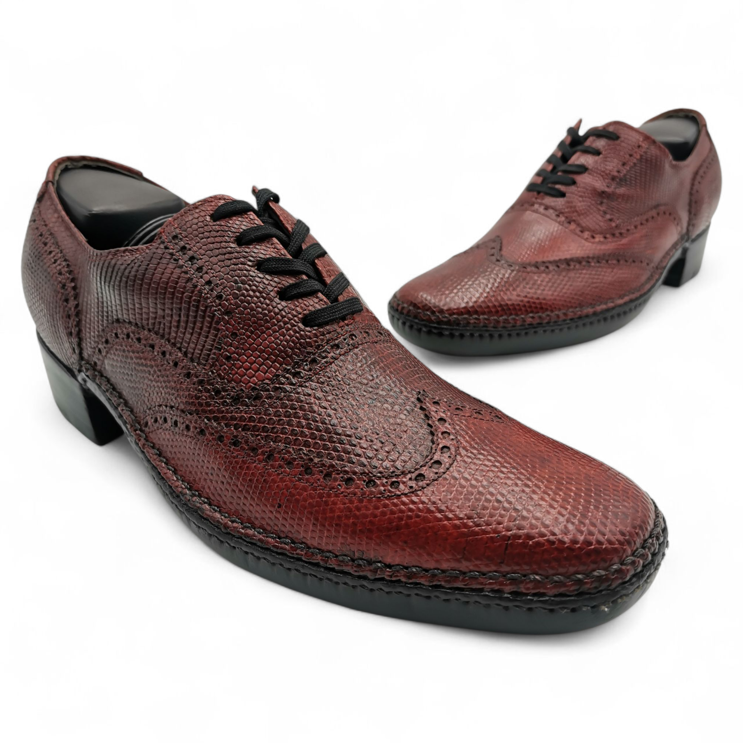 ZAPATO EN PIEL GENUINA DE LIZARD PARA CABALLERO (MSN)