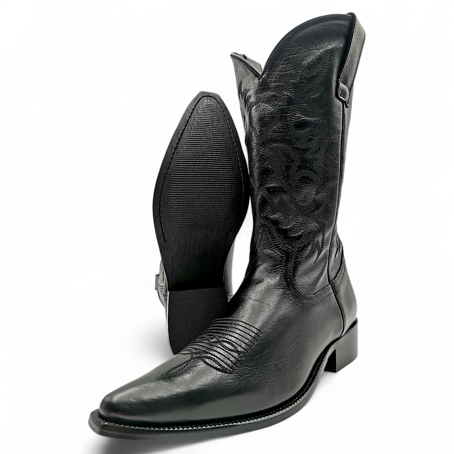 BOTA VAQUERA EN PIEL GENUINA DE VACA PARA CABALLERO (M)