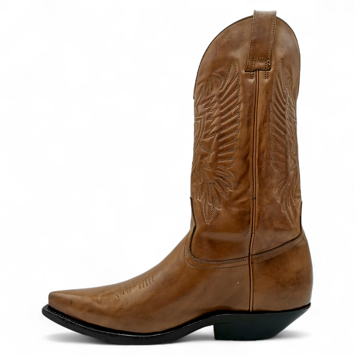 BOTA VAQUERA EN PIEL GENUINA DE VACA PARA CABALLERO (MSN)