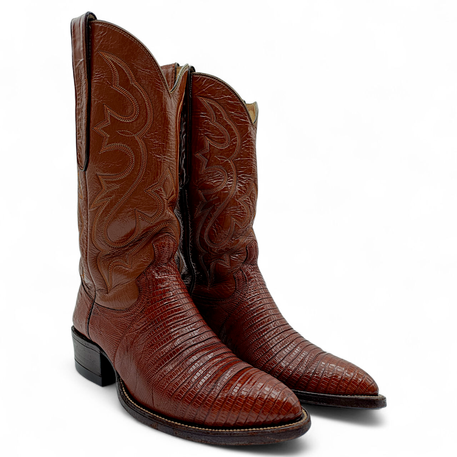 BOTA VAQUERA EN PIEL GENUINA DE LIZARD PARA CABALLERO (MSN)