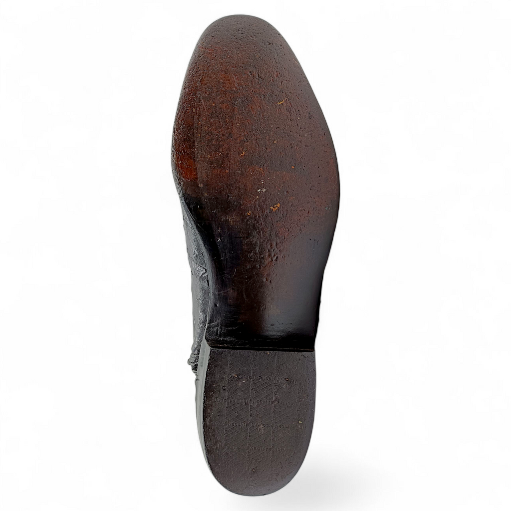 BOTA VAQUERA EN PIEL GENUINA DE AVESTRUZ PARA CABALLERO (MSN)