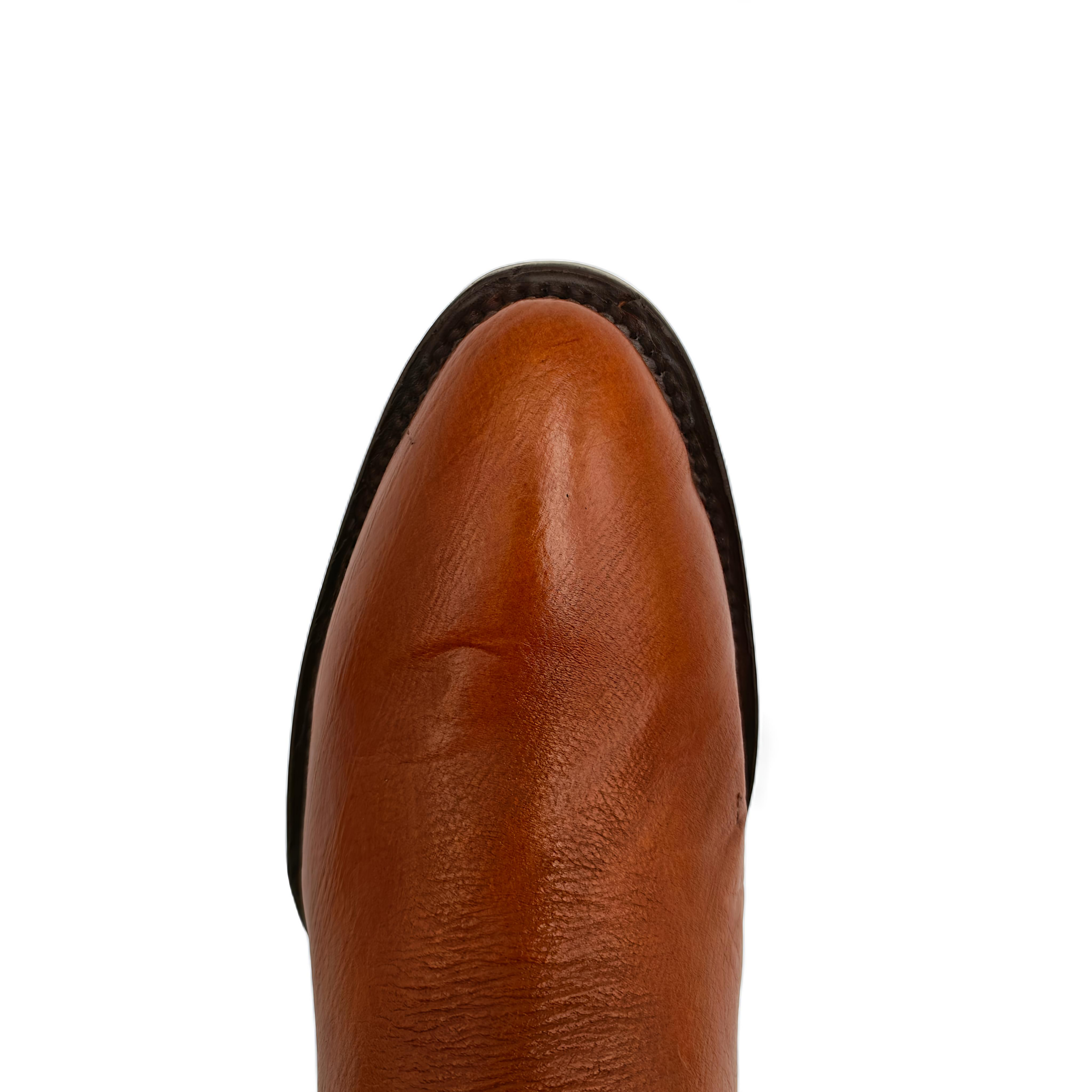 BOTA VAQUERA EN PIEL GENUINA DE AVESTRUZ PARA CABALLERO (M4)