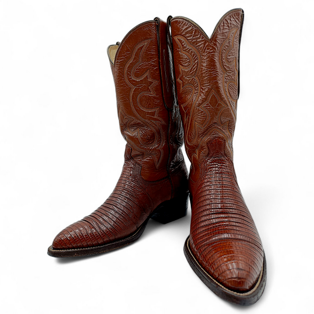 BOTA VAQUERA EN PIEL GENUINA DE LIZARD PARA CABALLERO (MSN)