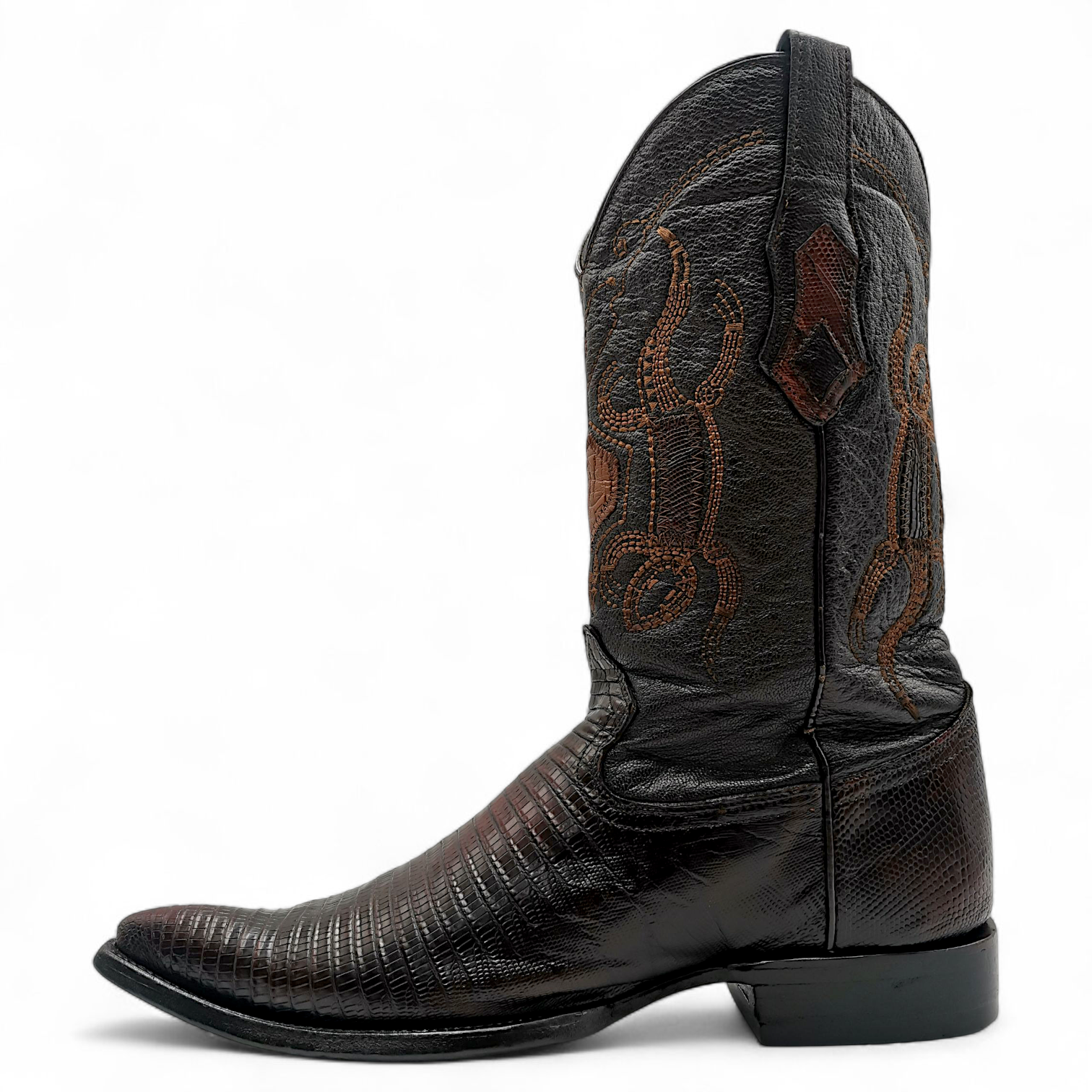 BOTA VAQUERA EN PIEL GENUINA DE LIZARD PARA CABALLERO (MSN)