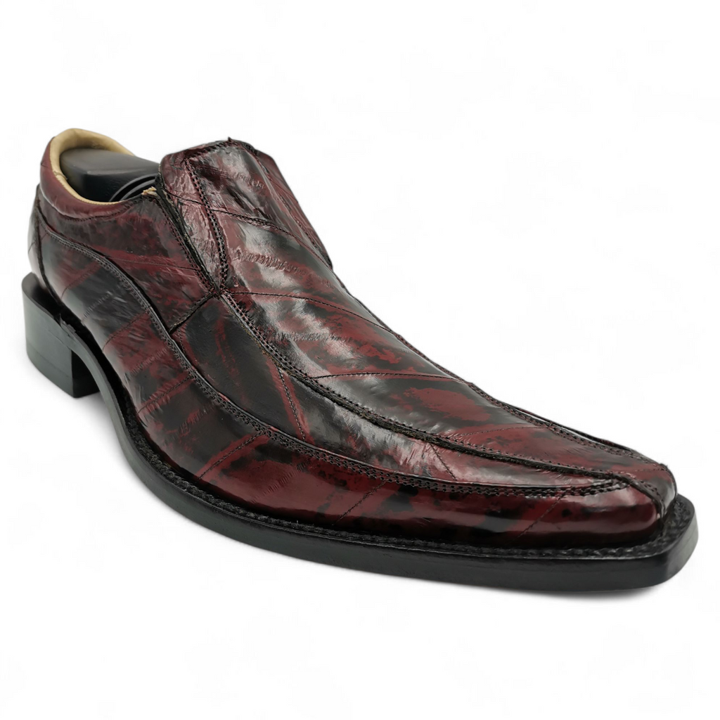 ZAPATO EN PIEL GENUINA DE ANGUILA PARA CABALLERO (M)