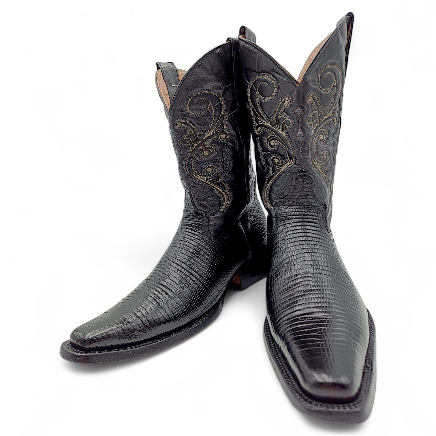 BOTA VAQUERA EN PIEL IMITACIÓN DE LIZARD PARA CABALLERO (MSN)