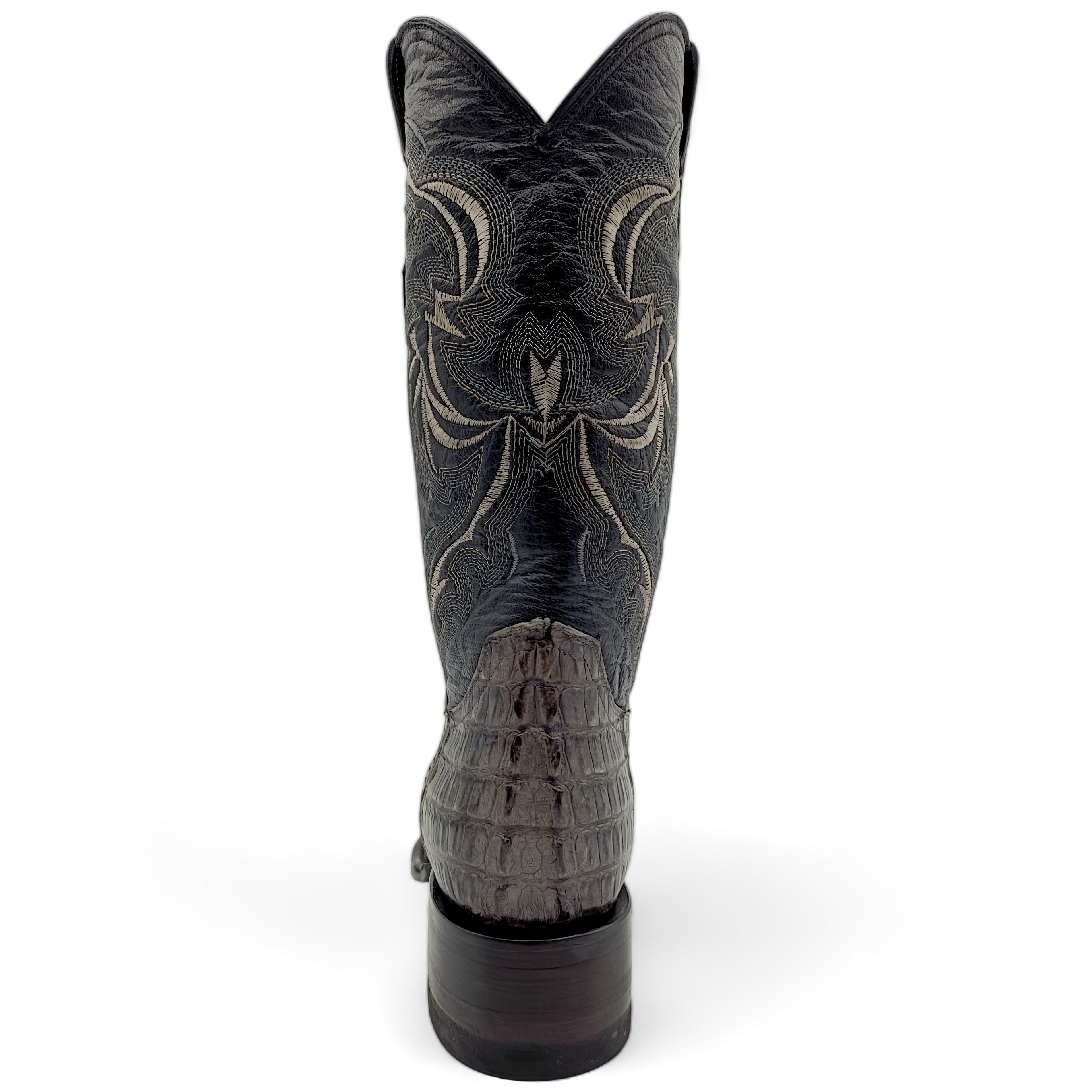 BOTA VAQUERA EN PIEL GENUINA DE COCODRILO PARA CABALLERO (M23)