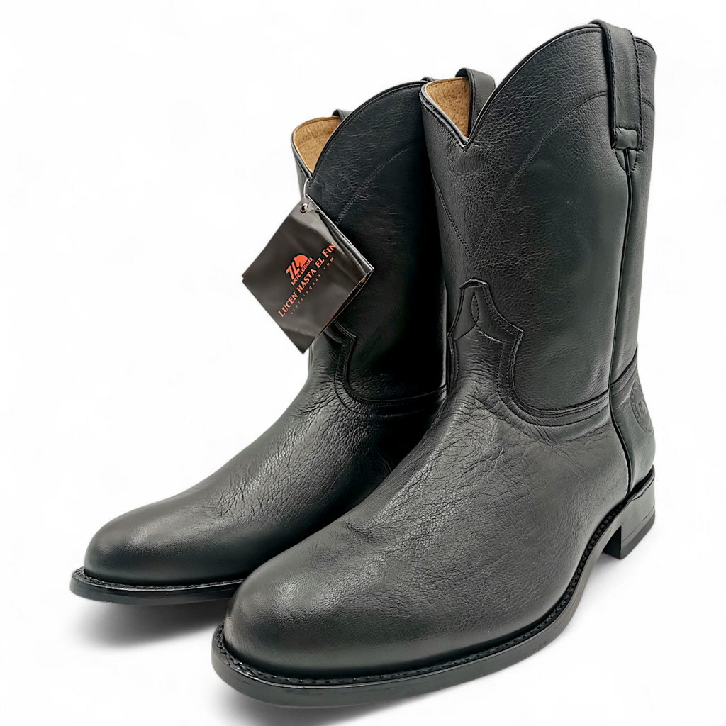 BOTA VAQUERA EN PIEL GENUINA DE VENADO PARA CABALLERO (M)