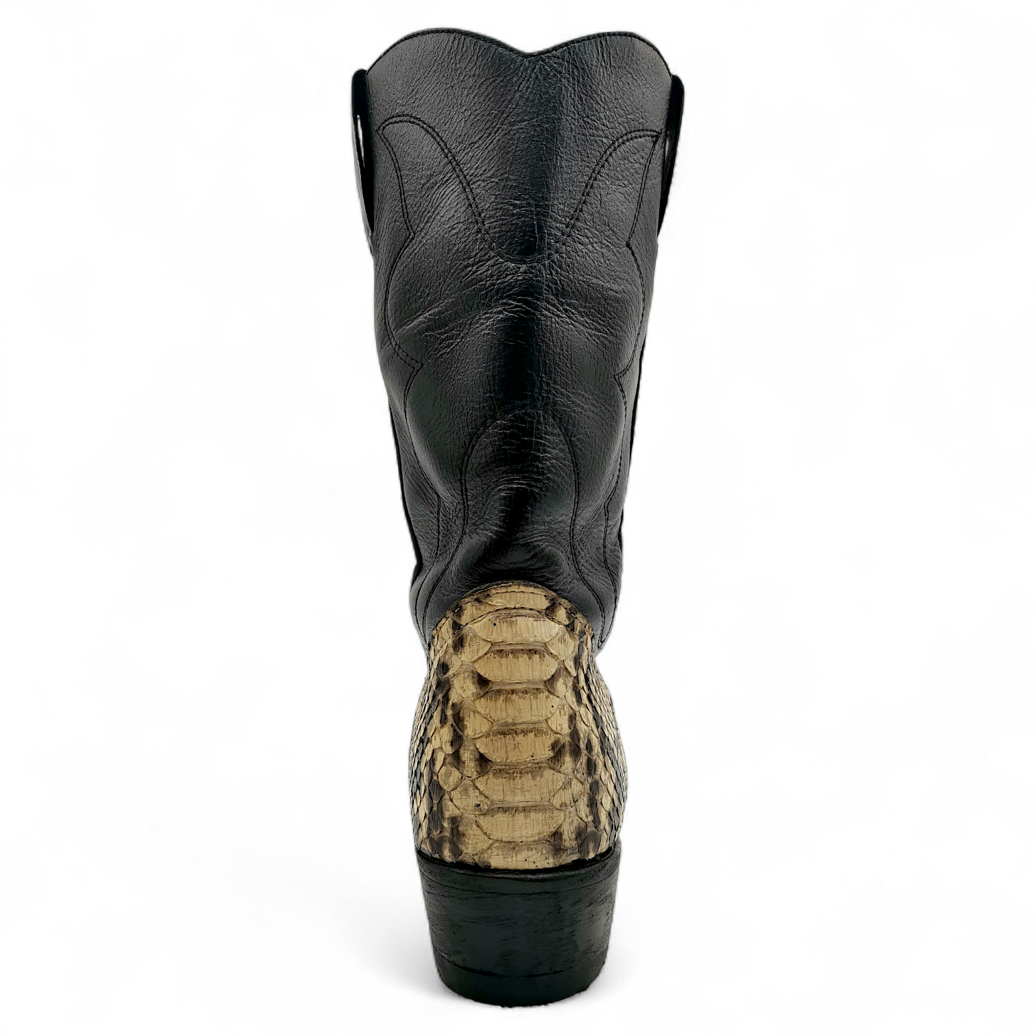 BOTA VAQUERA EN PIEL GENUINA DE PYTHON PARA CABALLERO (MSN)