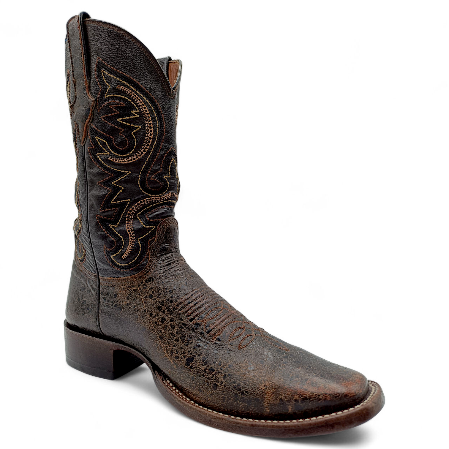 BOTA VAQUERA EN PIEL GENUINA DE CABRA PARA CABALLERO (MSN)