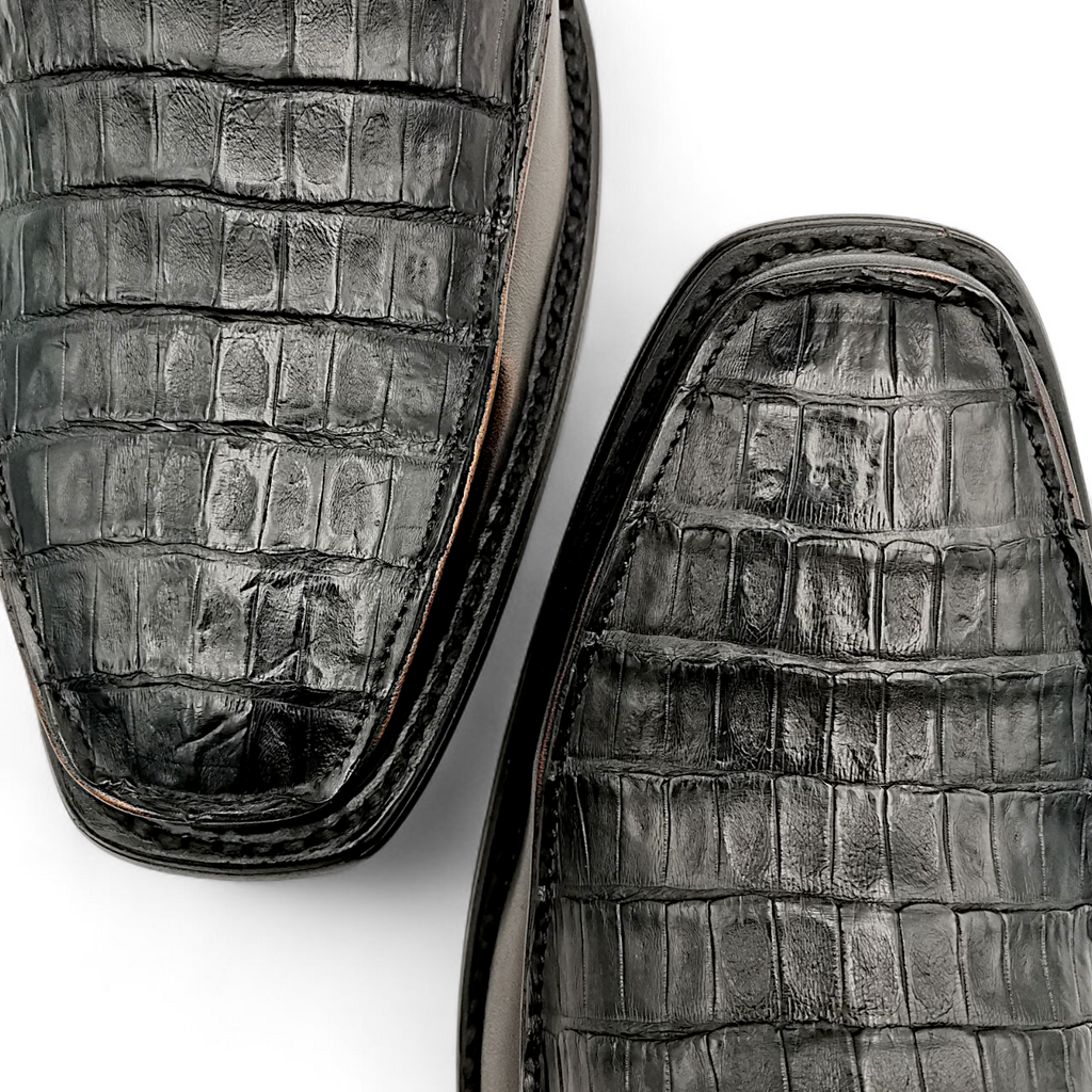 BOTA VAQUERA EN PIEL GENUINA DE COCODRILO PARA CABALLERO (MSN)