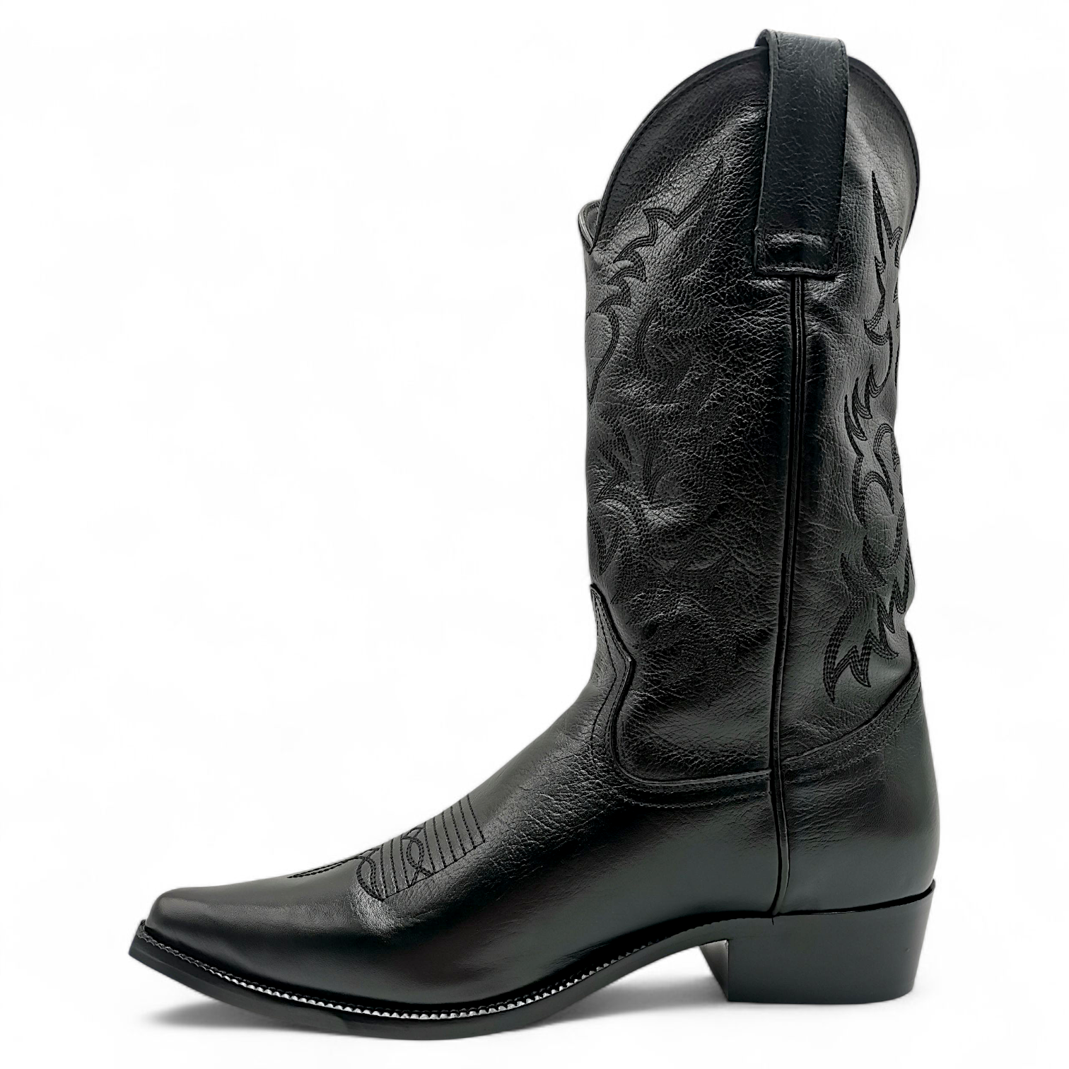 BOTA VAQUERA EN PIEL GENUINA DE VACA PARA CABALLERO (M)