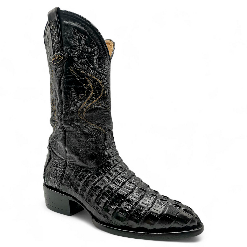 BOTA VAQUERA EN PIEL GENUINA DE COCODRILO PARA CABALLERO (MSN)
