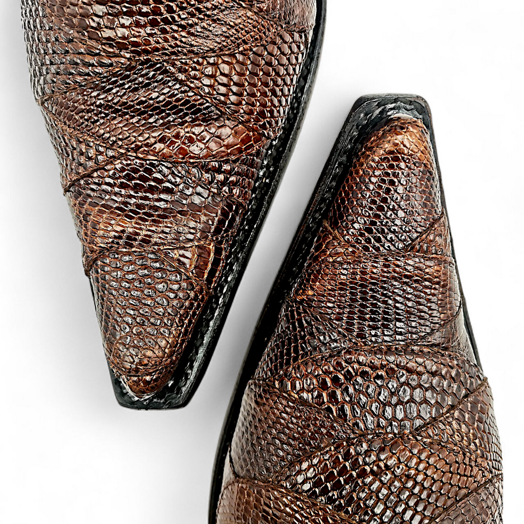 BOTA VAQUERA EN PIEL GENUINA DE LIZARD PARA CABALLERO (MSN)
