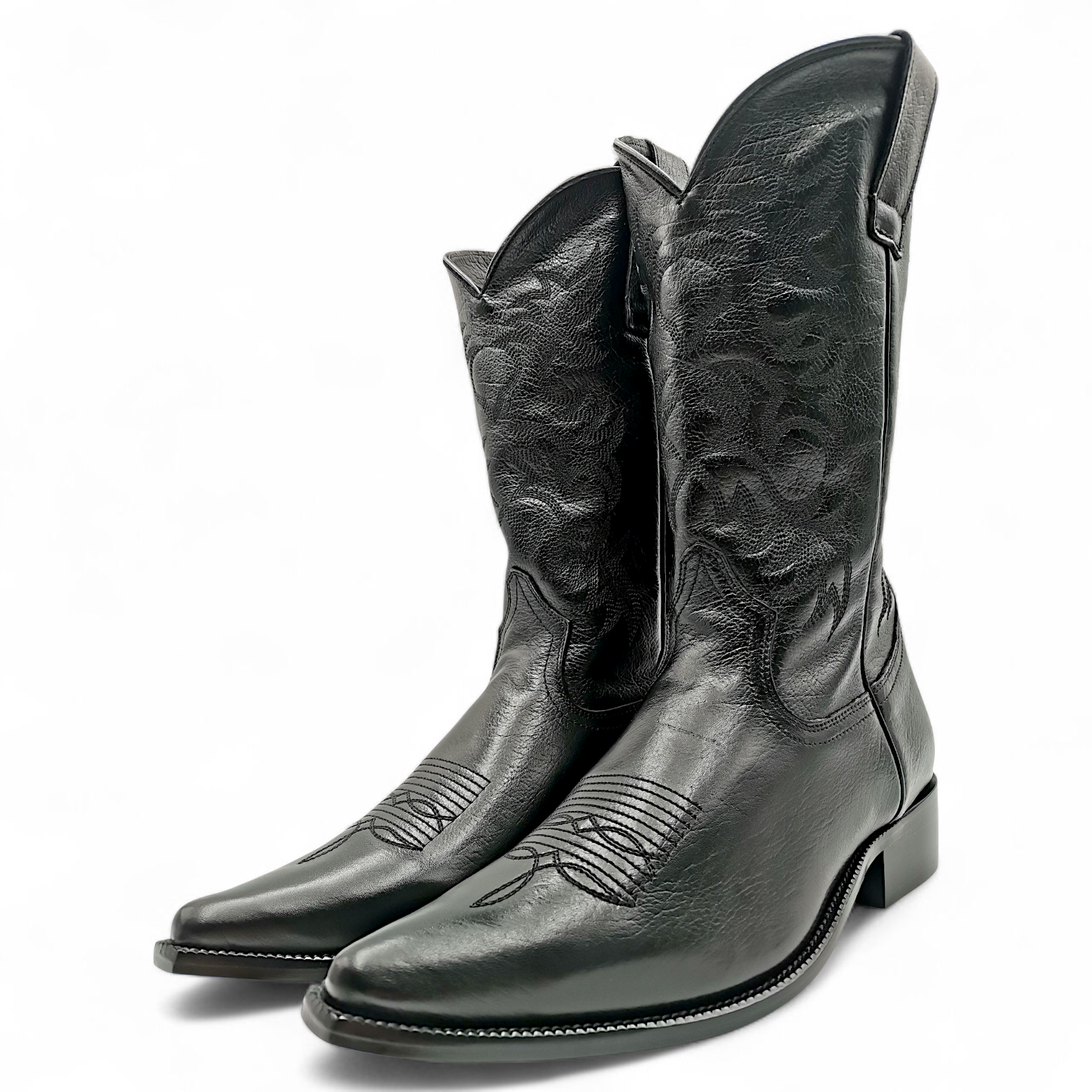 BOTA VAQUERA EN PIEL GENUINA DE VACA PARA CABALLERO (M)