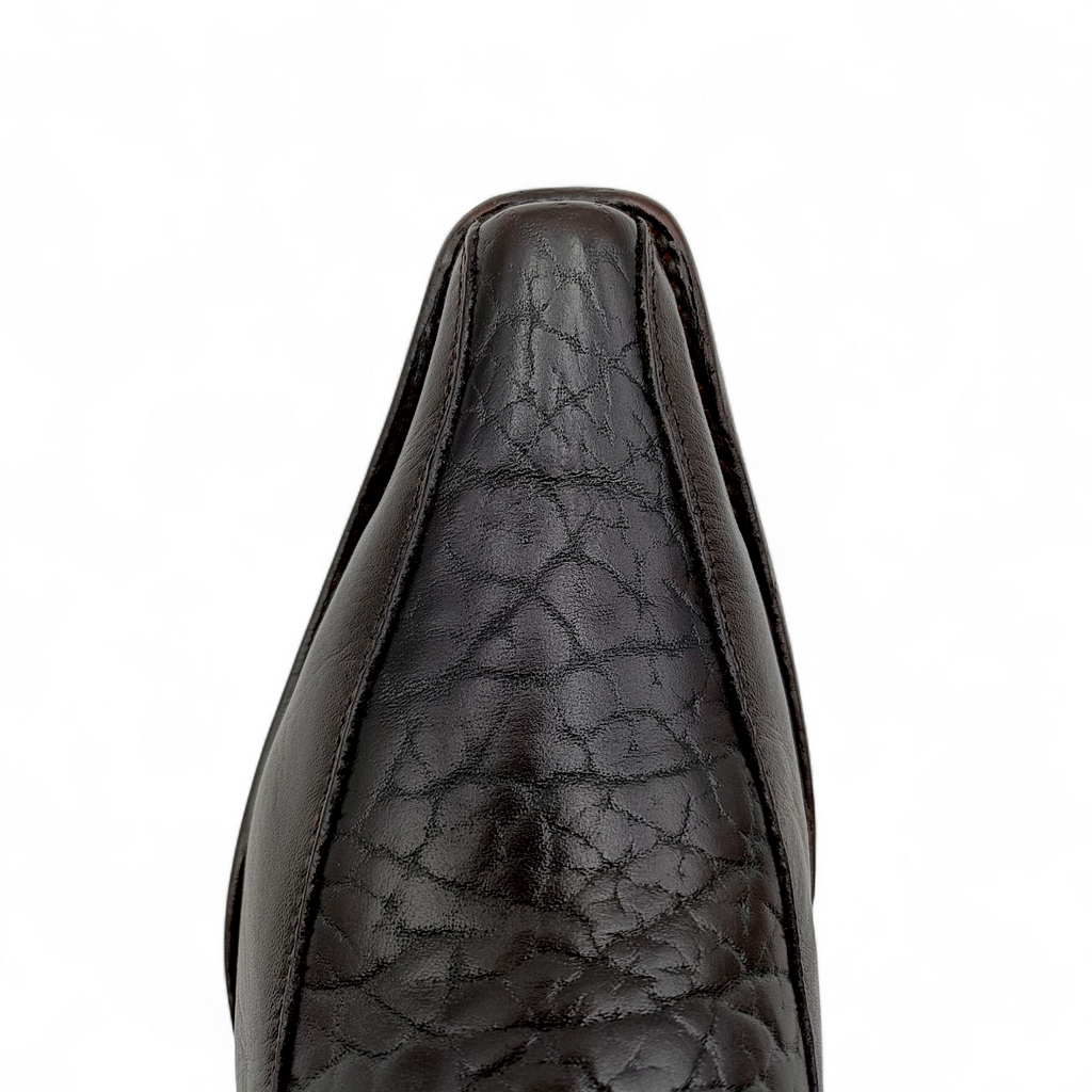 BOTA VAQUERA EN PIEL GENUINA DE CUELLO DE TORO PARA CABALLERO (MSN)