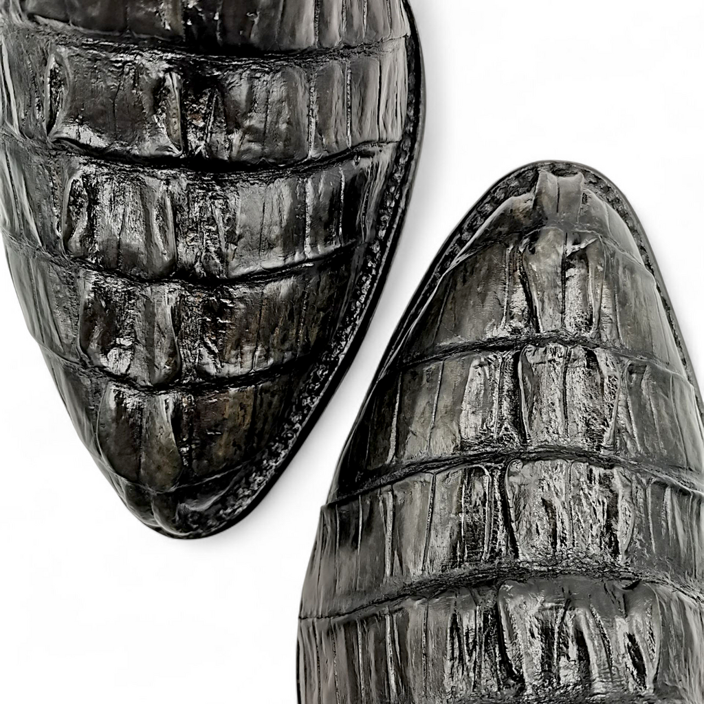 BOTA VAQUERA EN PIEL GENUINA DE COCODRILO PARA CABALLERO (MSN)
