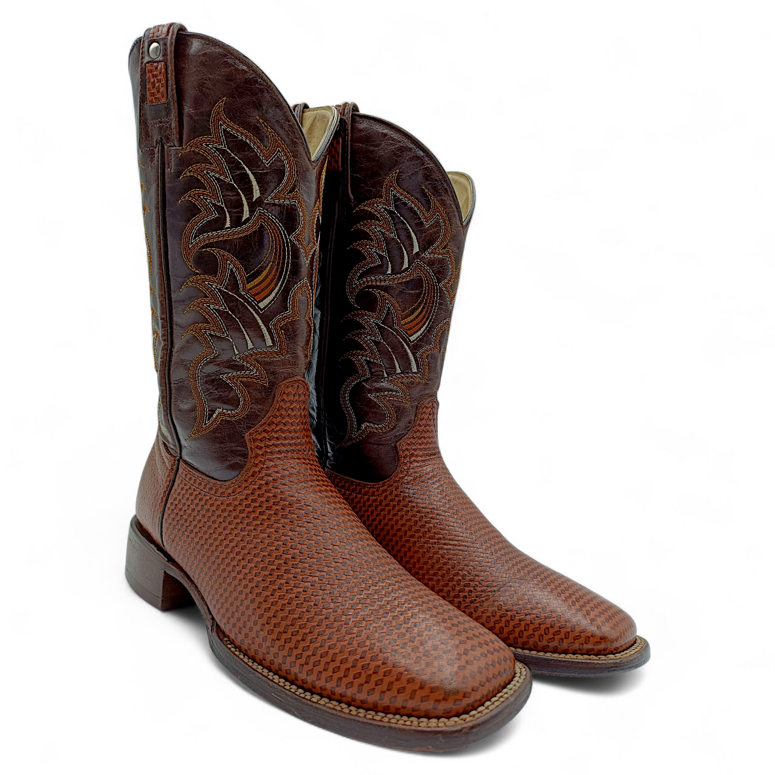 BOTA VAQUERA EN PIEL GENUINA DE VACA PARA CABALLERO (MSN)
