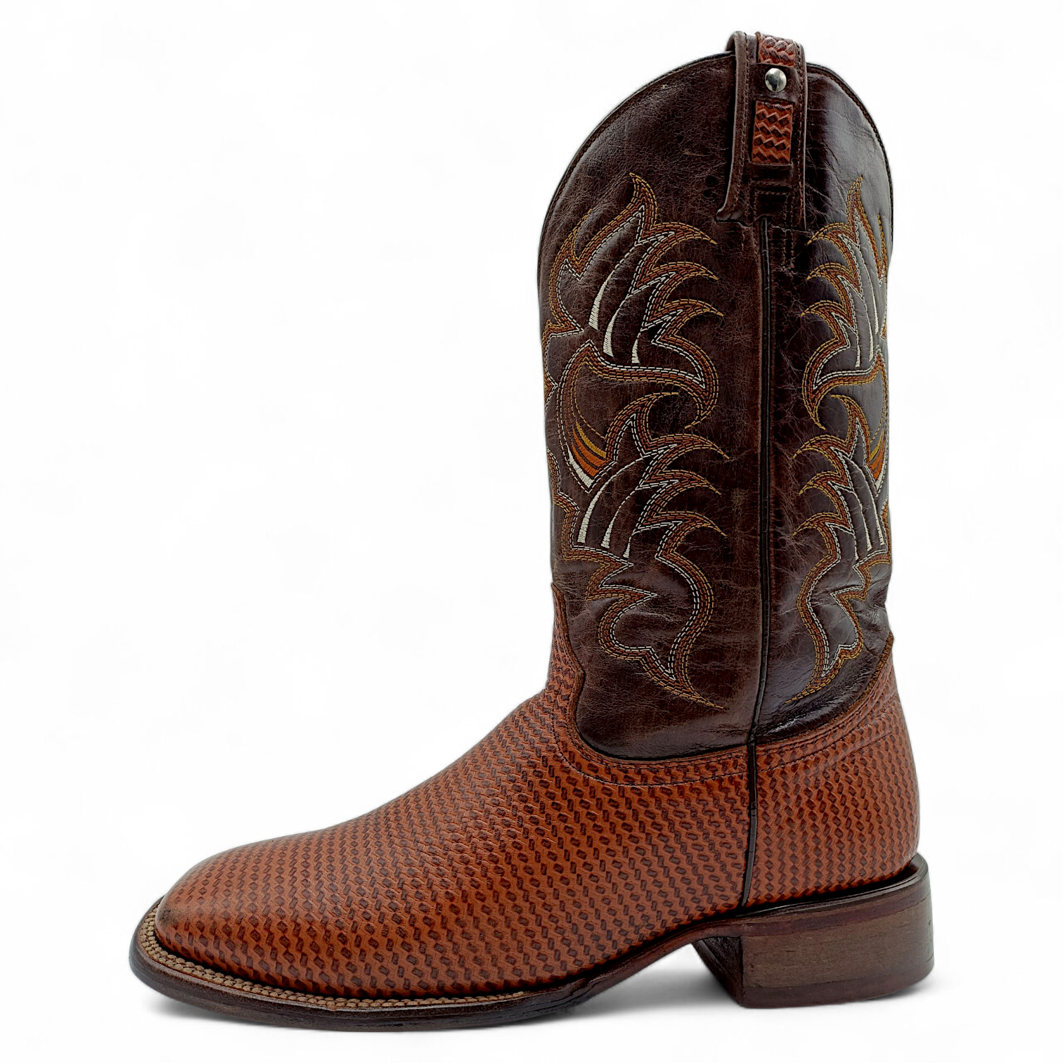 BOTA VAQUERA EN PIEL GENUINA DE VACA PARA CABALLERO (MSN)