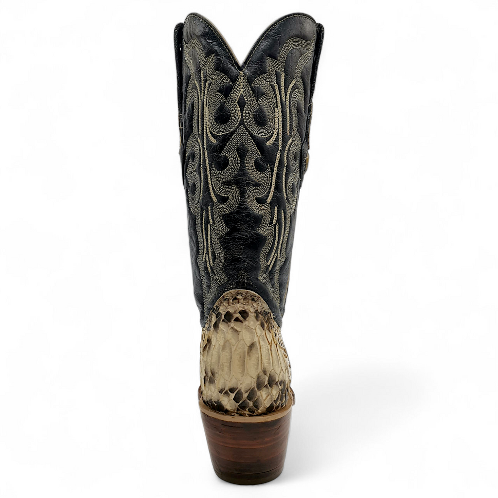 BOTA VAQUERA EN PIEL GENUINA DE PYTHON PARA CABALLERO (MSN)