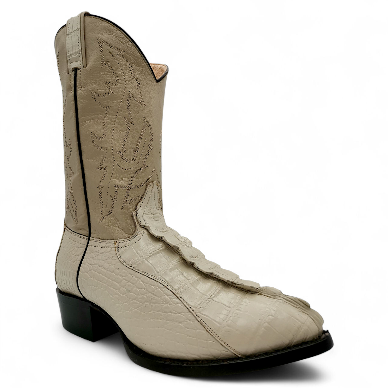 BOTA VAQUERA EN PIEL IMITACIÓN DE COCODRILO PARA CABALLERO (M)