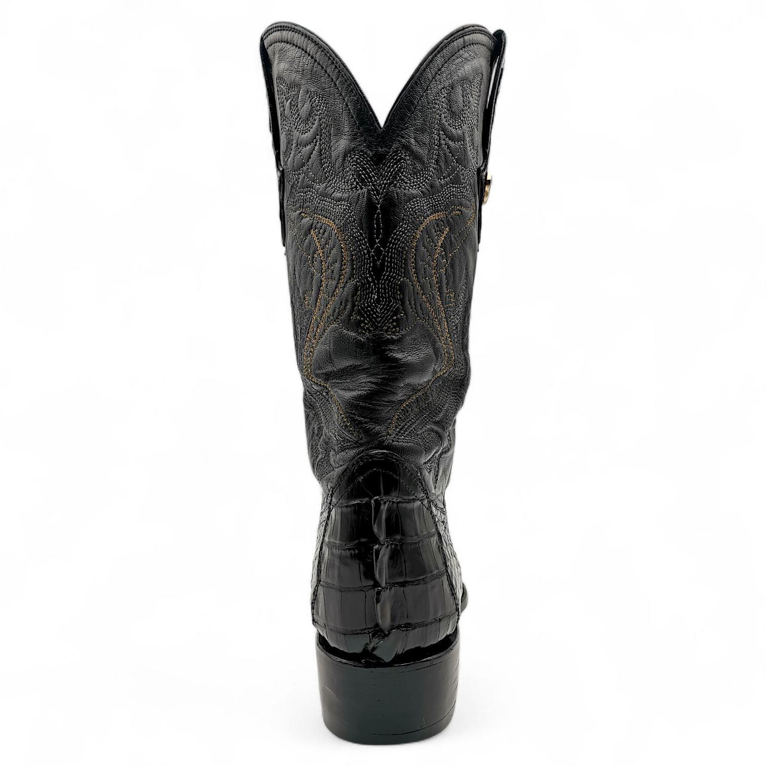 BOTA VAQUERA EN PIEL GENUINA DE COCODRILO PARA CABALLERO (MSN)