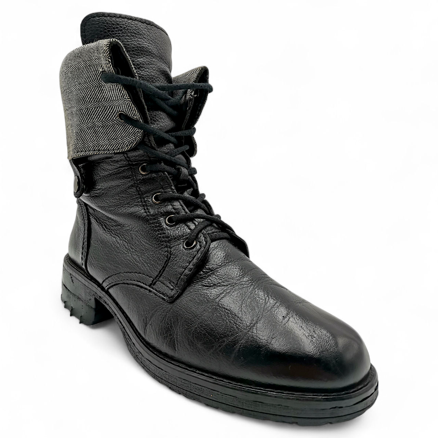 BOTA EN PIEL GENUINA DE VACA PARA CABALLERO (MSN)