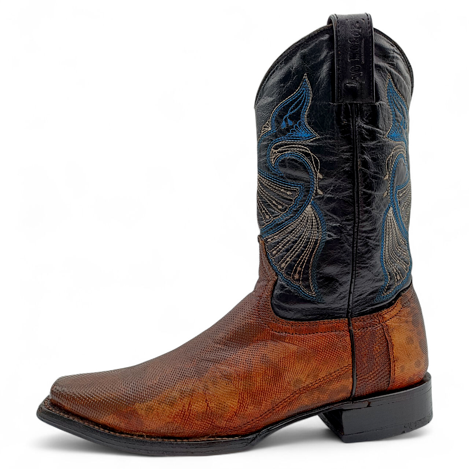 BOTA VAQUERA EN PIEL GENUINA DE CARUNGA PARA CABALLERO (MSN)