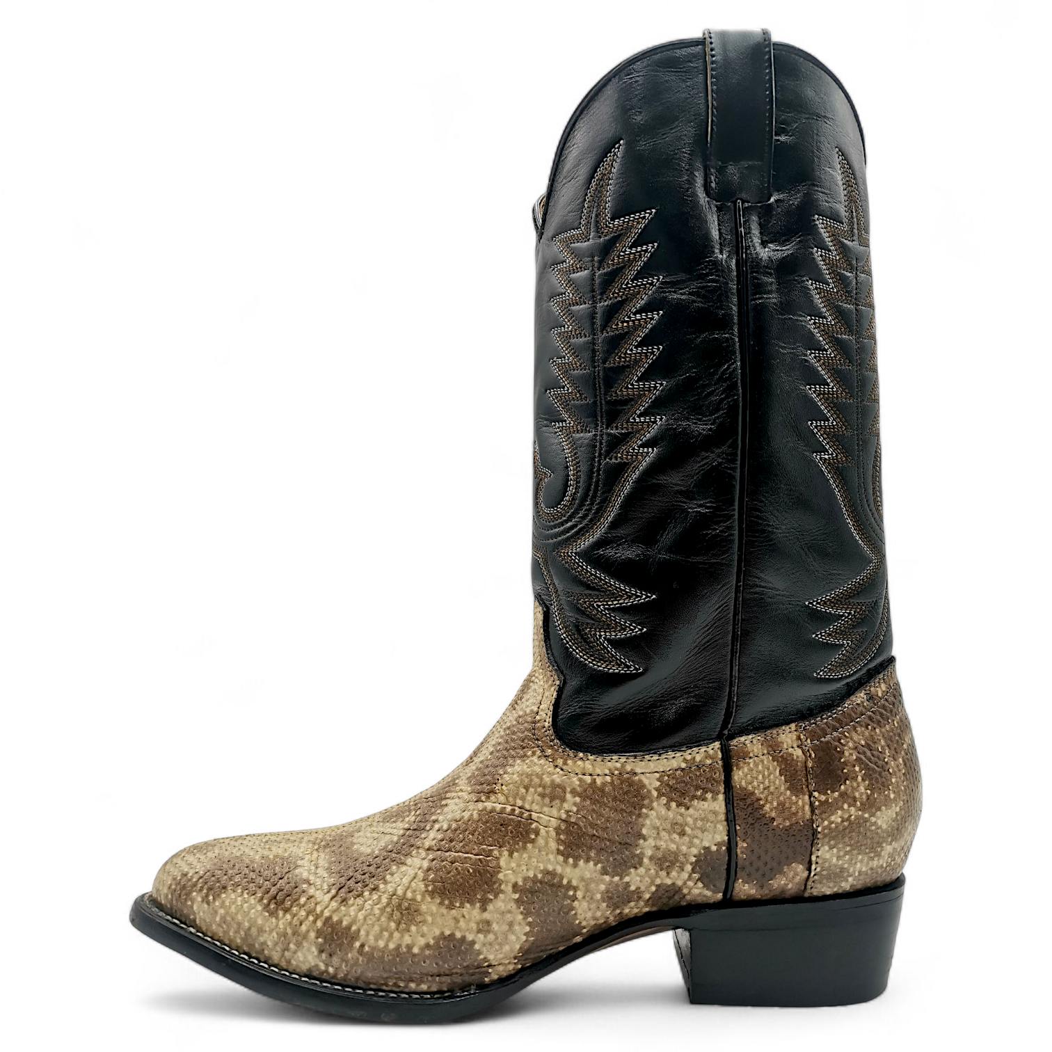 BOTA VAQUERA EN PIEL GENUINA DE CARUNGA PARA CABALLERO (MSN)