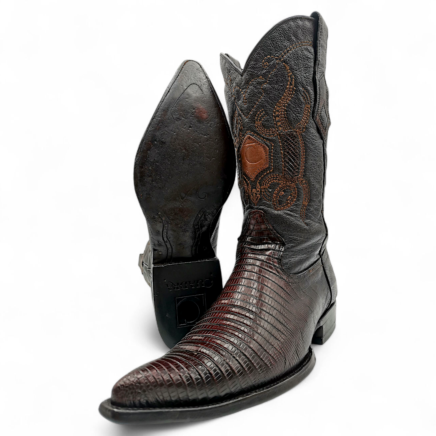 BOTA VAQUERA EN PIEL GENUINA DE LIZARD PARA CABALLERO (MSN)