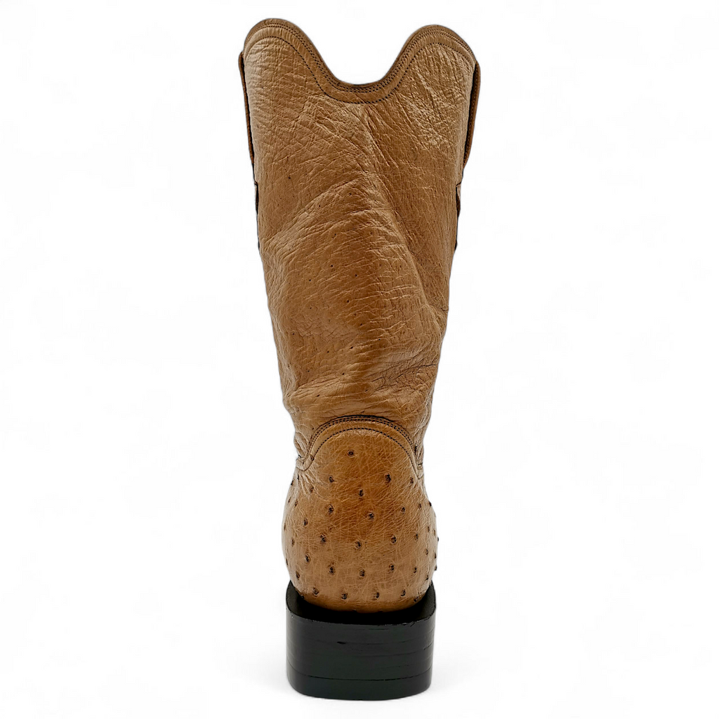 BOTA VAQUERA EN PIEL GENUINA DE AVESTRUZ PARA CABALLERO (MSN)