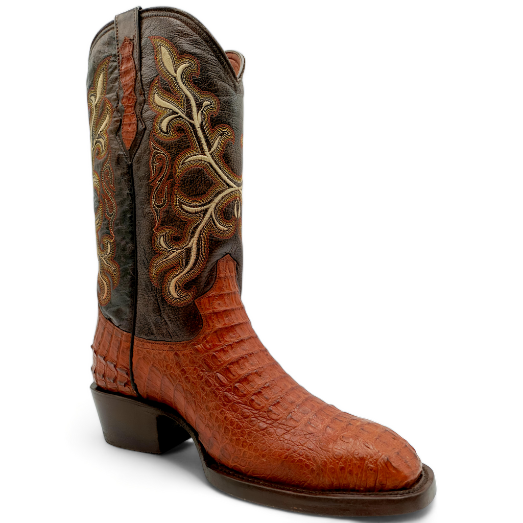 BOTA VAQUERA EN PIEL GENUINA DE CAIMAN PARA CABALLERO (M16)