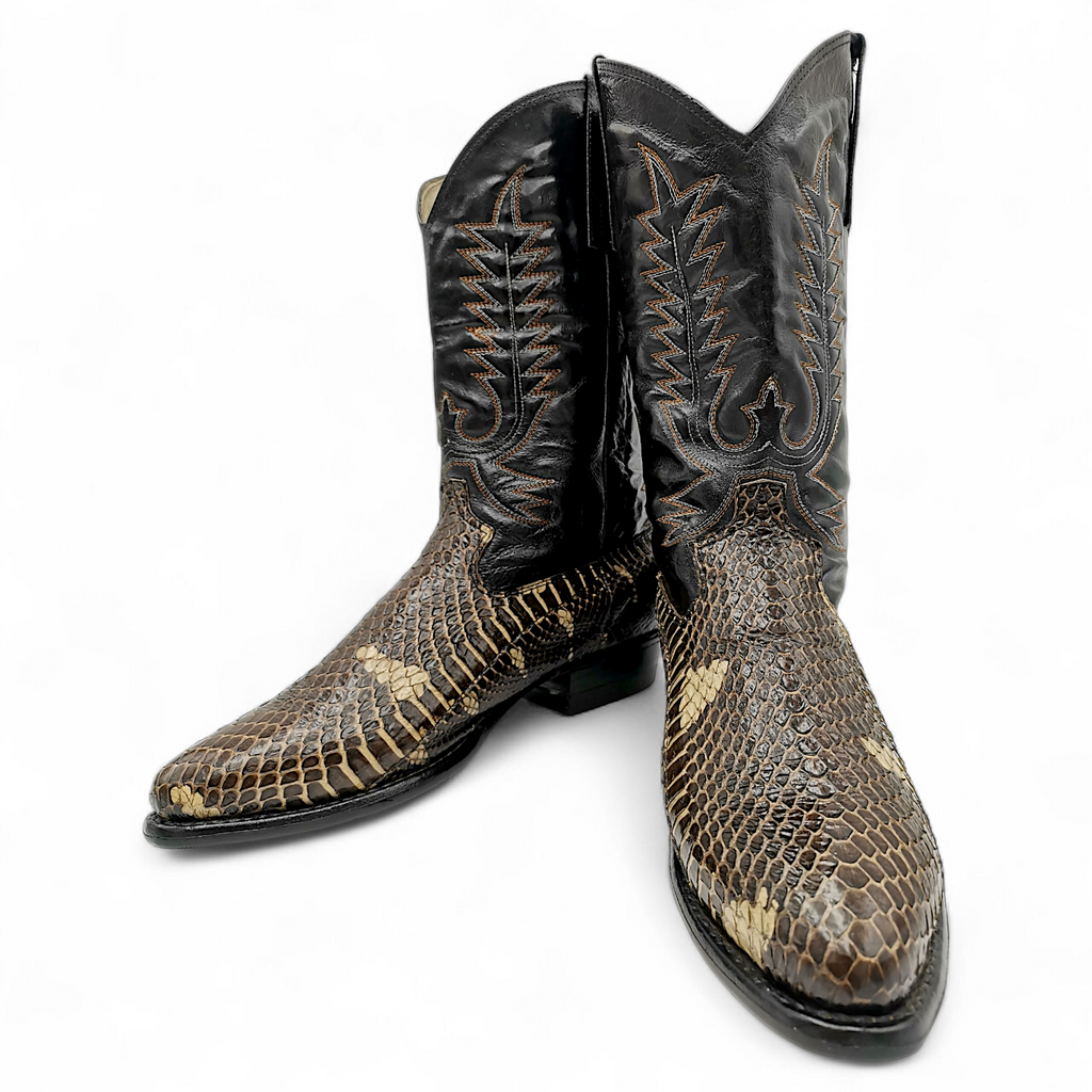 BOTA VAQUERA EN PIEL GENUINA DE COBRA PARA CABALLERO (MSN)