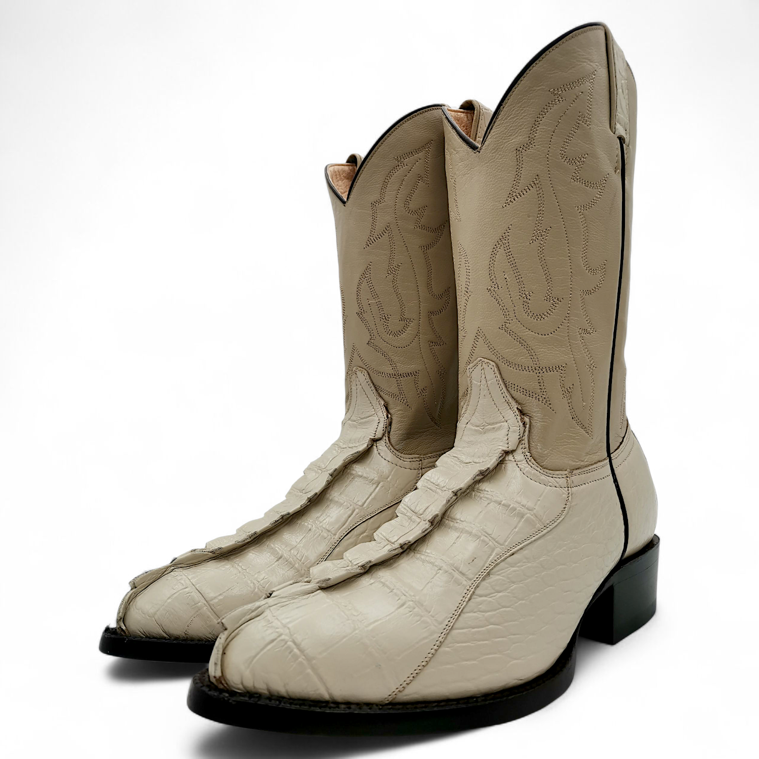 BOTA VAQUERA EN PIEL IMITACIÓN DE COCODRILO PARA CABALLERO (M)