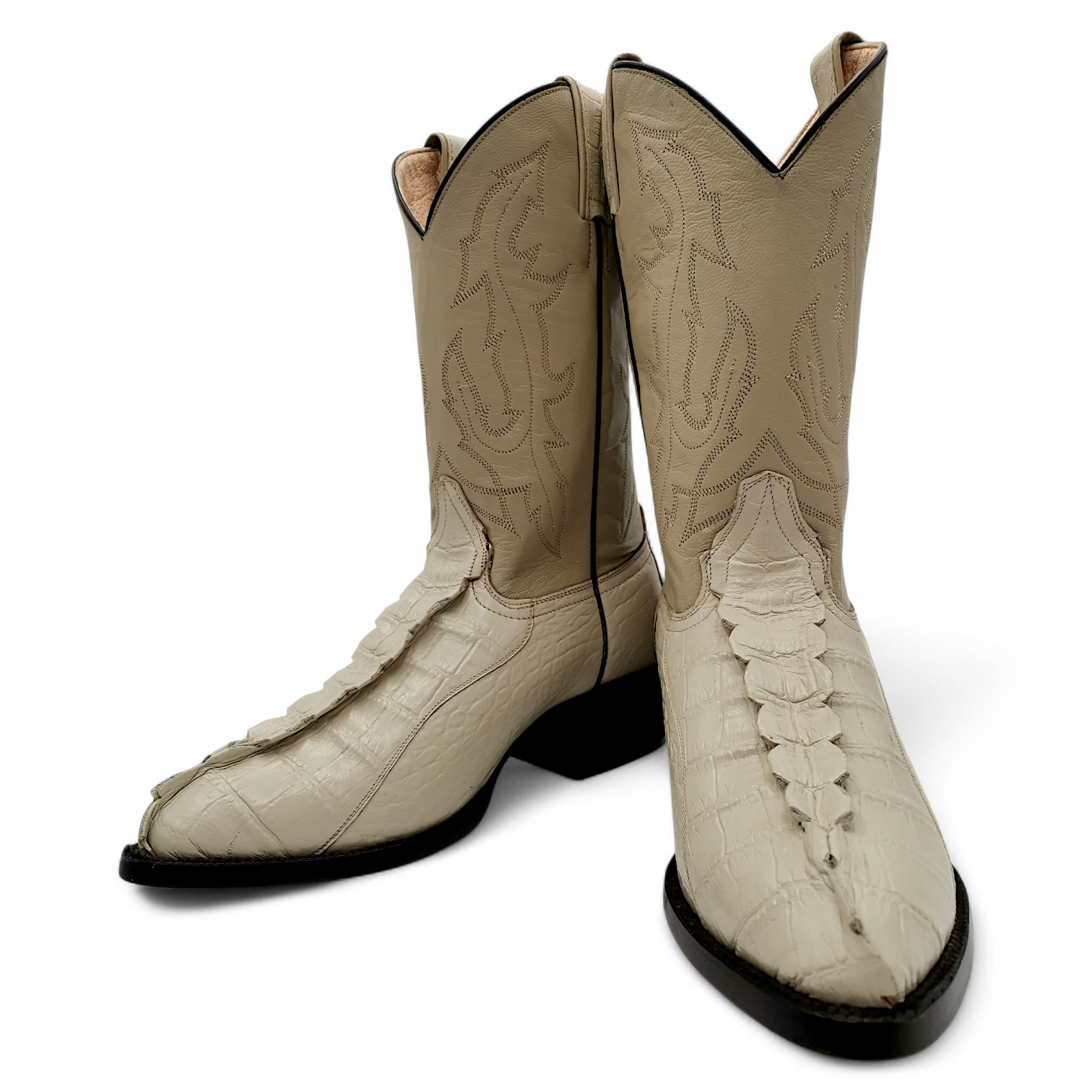 BOTA VAQUERA EN PIEL IMITACIÓN DE COCODRILO PARA CABALLERO (M)