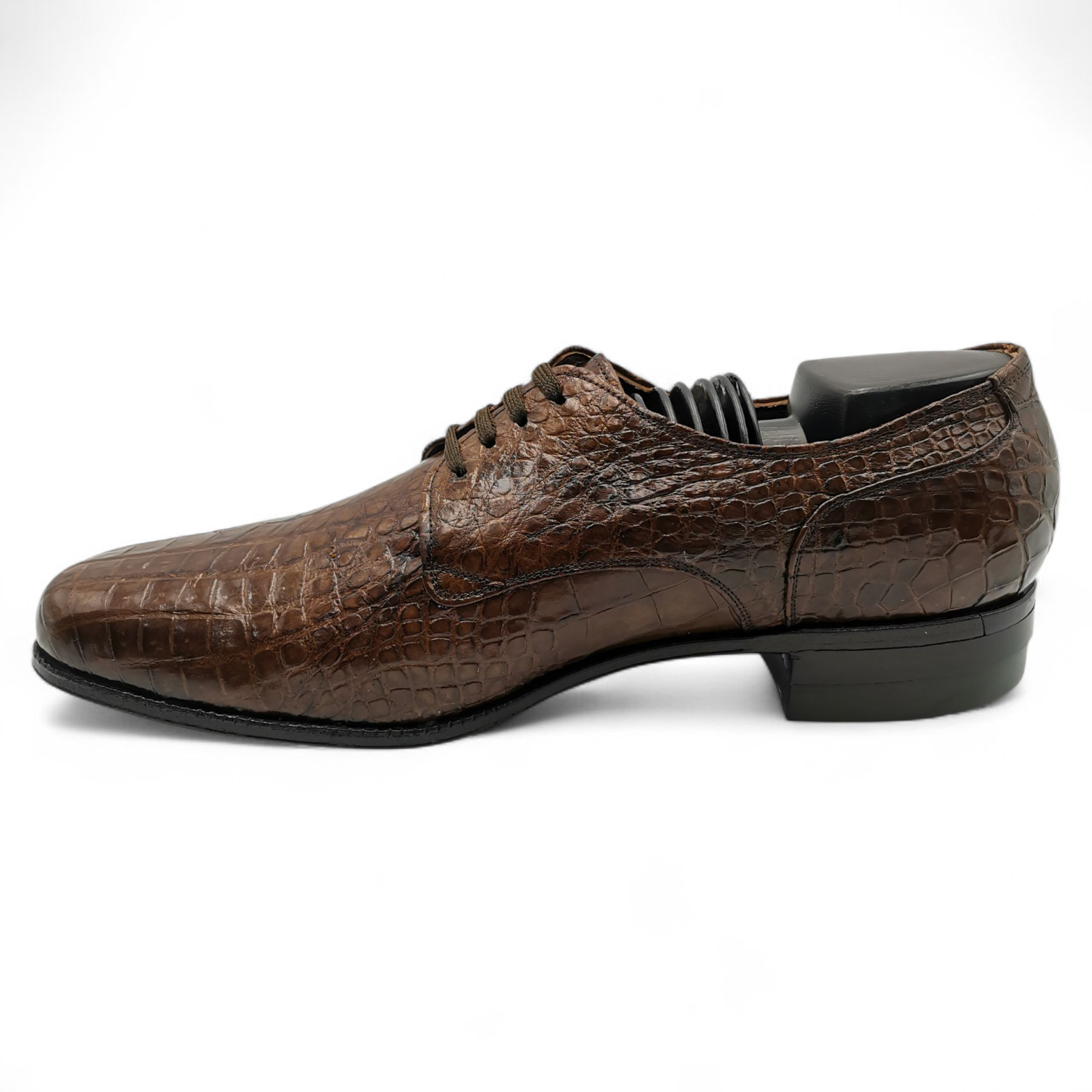 ZAPATO EN PIEL GENUINA DE COCODRILO PARA CABALLERO (MSN)