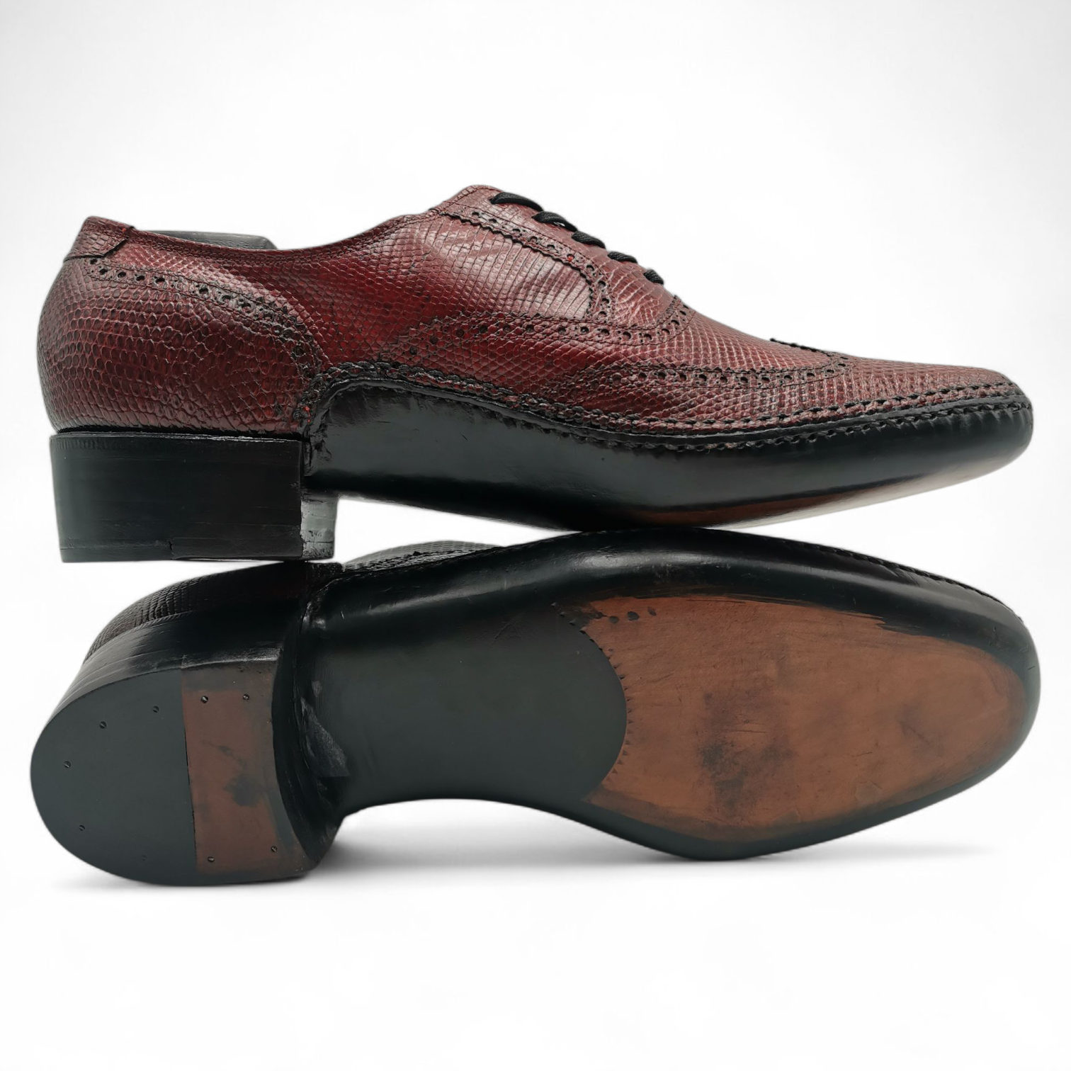ZAPATO EN PIEL GENUINA DE LIZARD PARA CABALLERO (MSN)