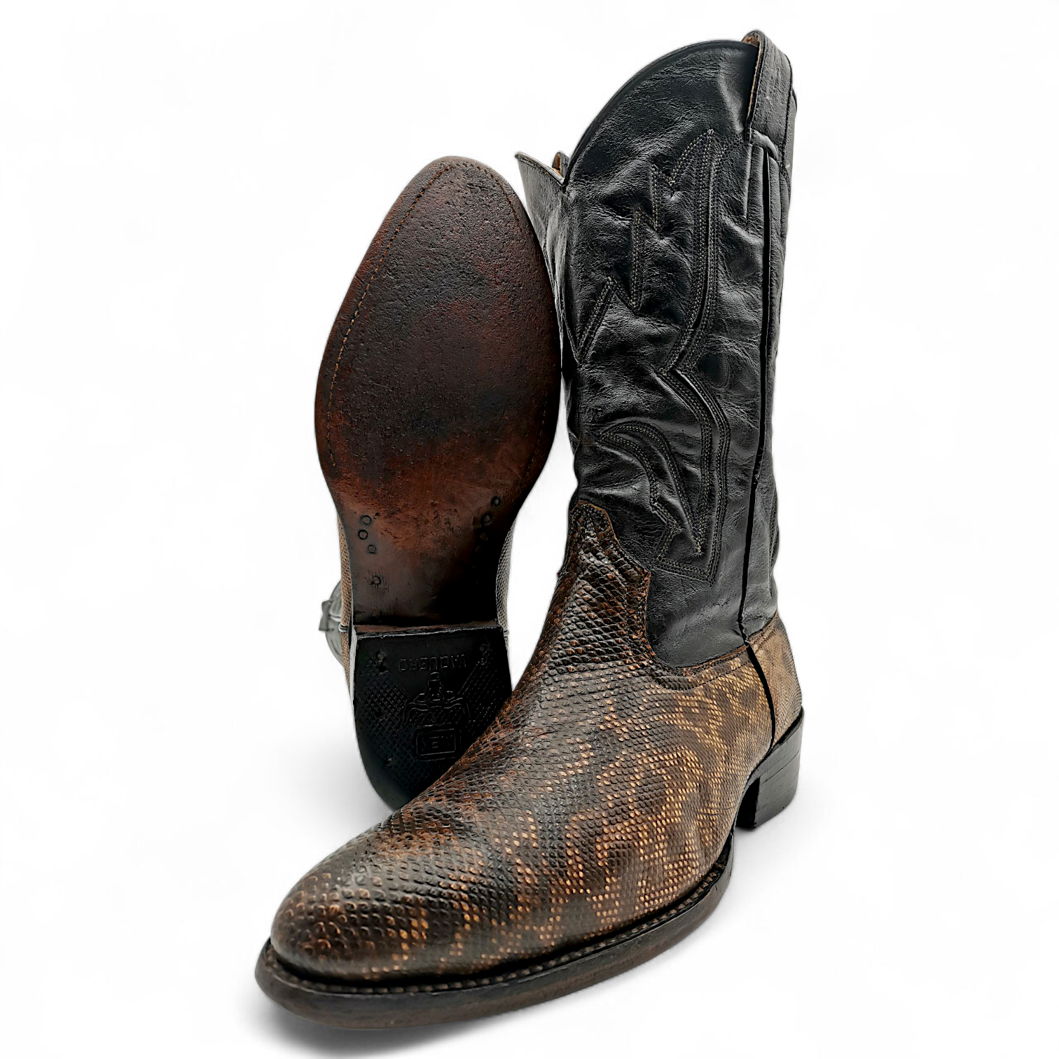 BOTA VAQUERA EN PIEL GENUINA DE CARUNGA PARA CABALLERO (MSN)