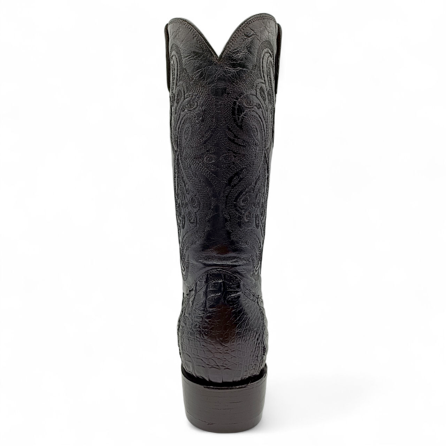BOTA VAQUERA EN PIEL GENUINA DE COCODRILO PARA CABALLERO (MSN)