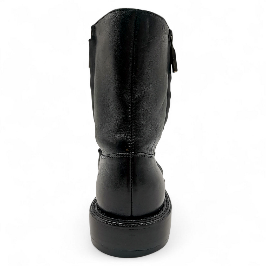 BOTA DE VESTIR EN PIEL GENUINA DE VENADO PARA CABALLERO (MSN)