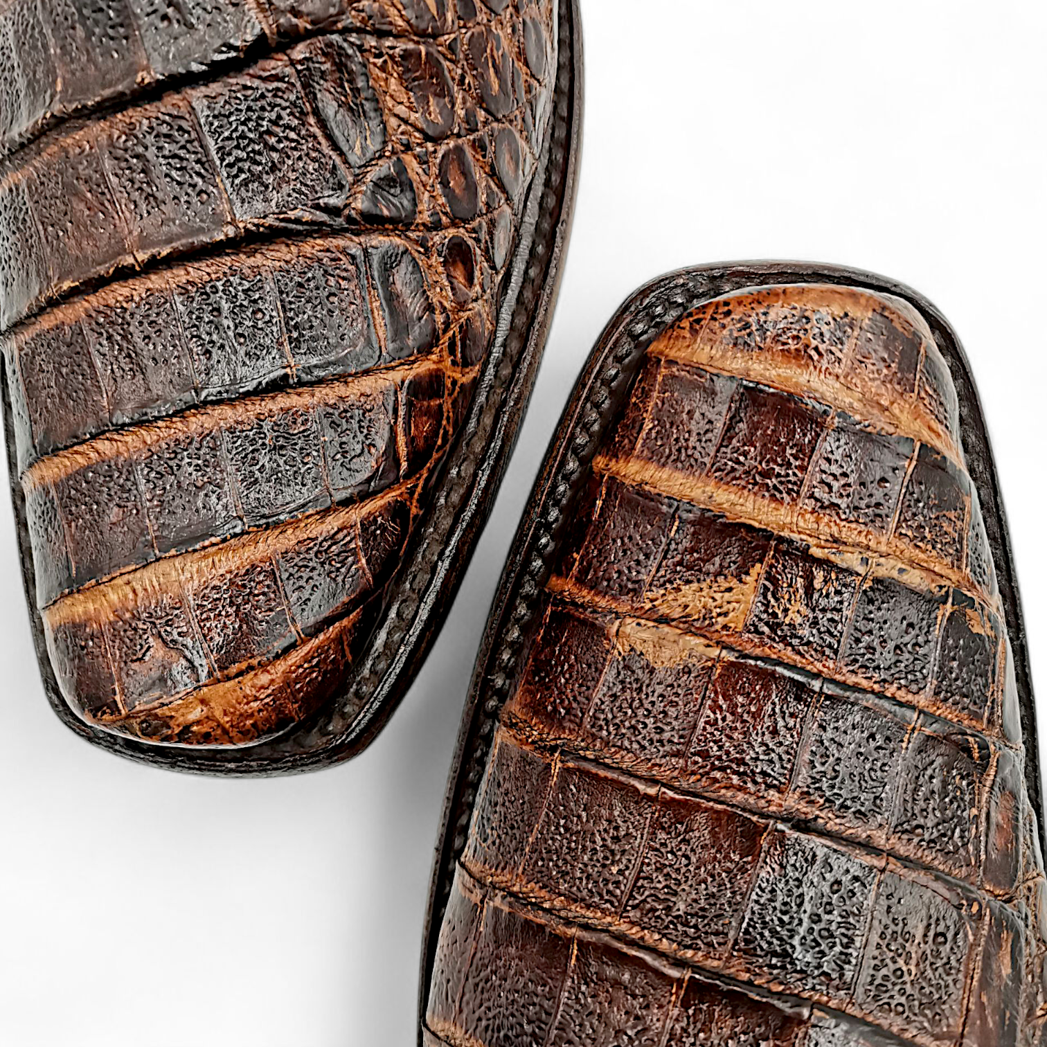 BOTA VAQUERA EN PIEL GENUINA DE COCODRILO PARA CABALLERO (MSN)