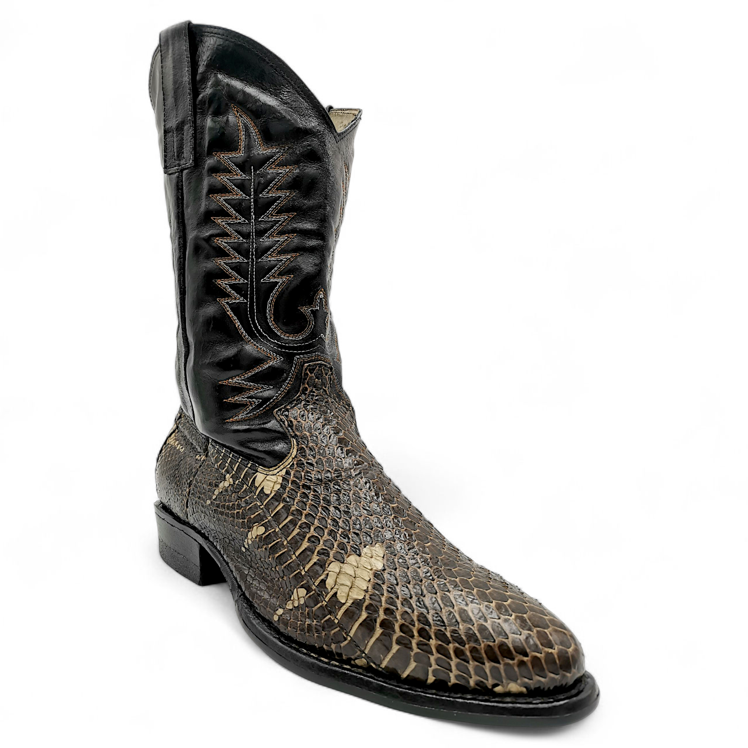 BOTA VAQUERA EN PIEL GENUINA DE COBRA PARA CABALLERO (MSN)
