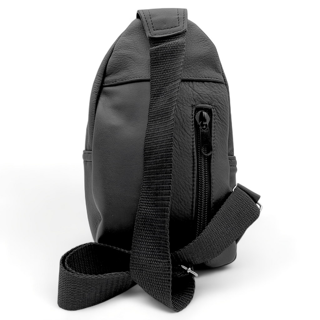 BANDOLERA EN PIEL GENUINA DE MANTARRAYA PARA CABALLERO (PM1)