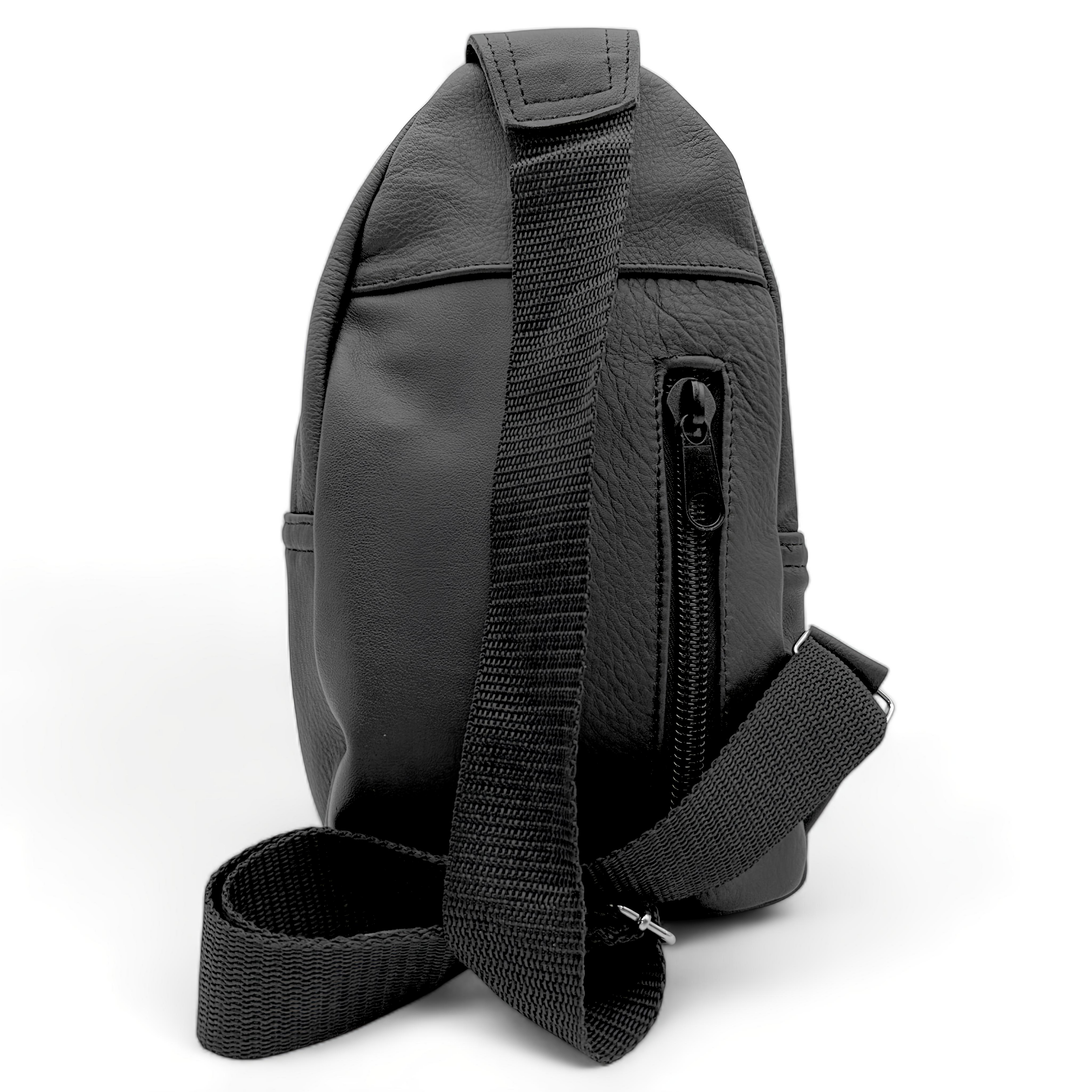 BANDOLERA EN PIEL GENUINA DE MANTARRAYA PARA CABALLERO (PM1)