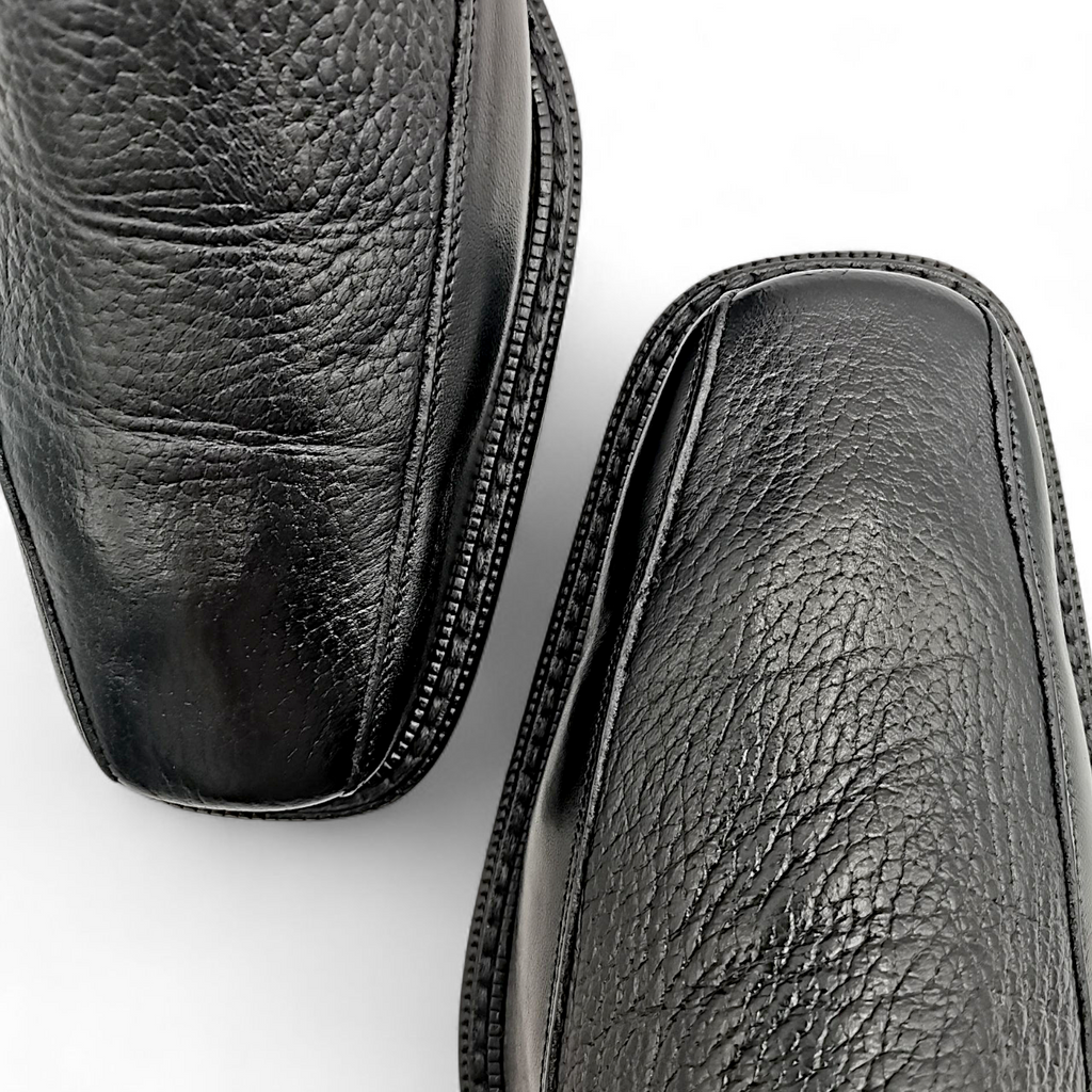 BOTA DE VESTIR EN PIEL GENUINA DE VENADO PARA CABALLERO (MSN)