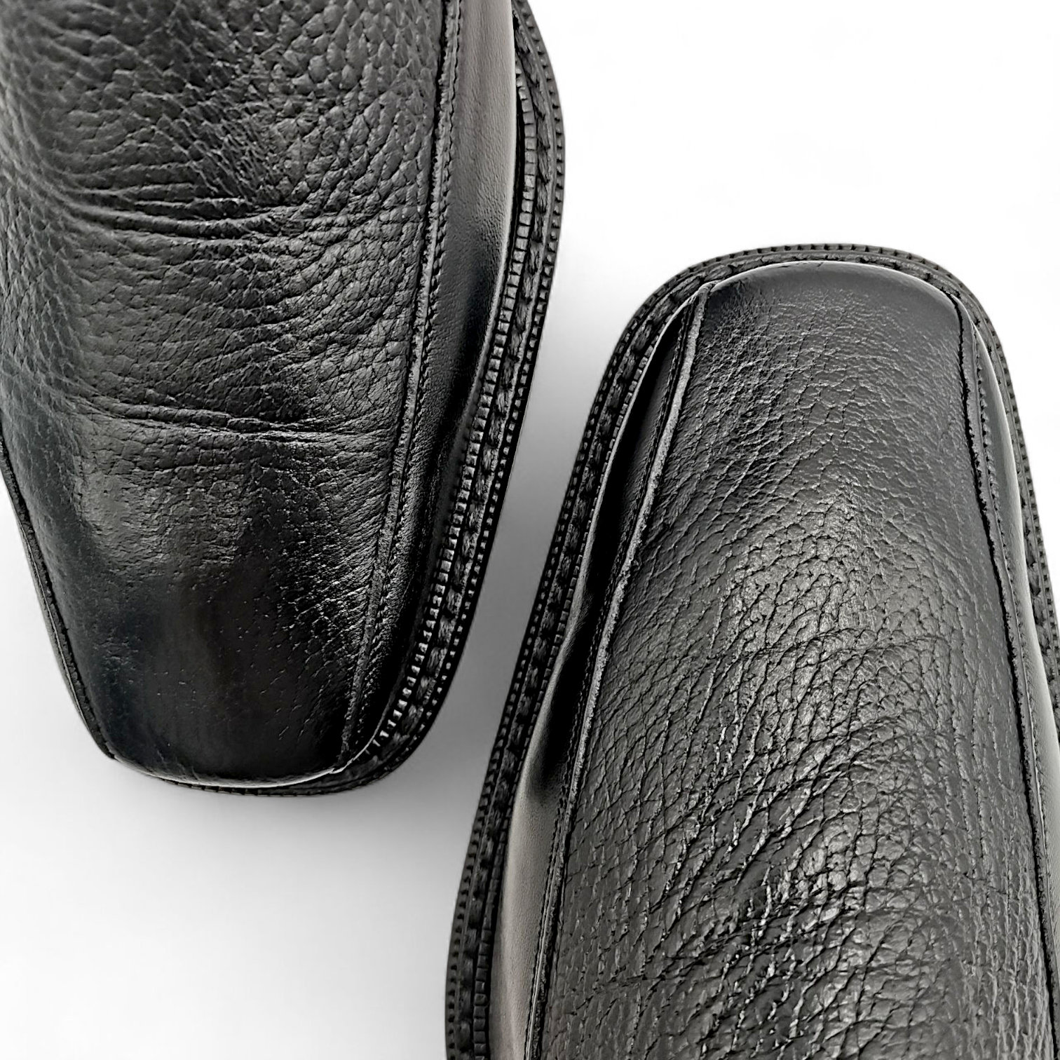 BOTA DE VESTIR EN PIEL GENUINA DE VENADO PARA CABALLERO (MSN)