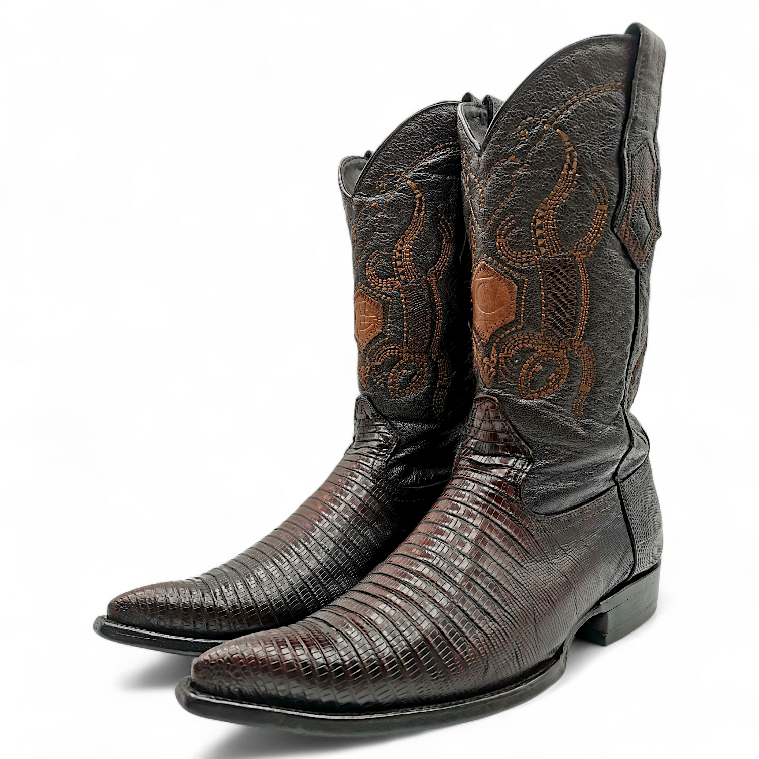 BOTA VAQUERA EN PIEL GENUINA DE LIZARD PARA CABALLERO (MSN)